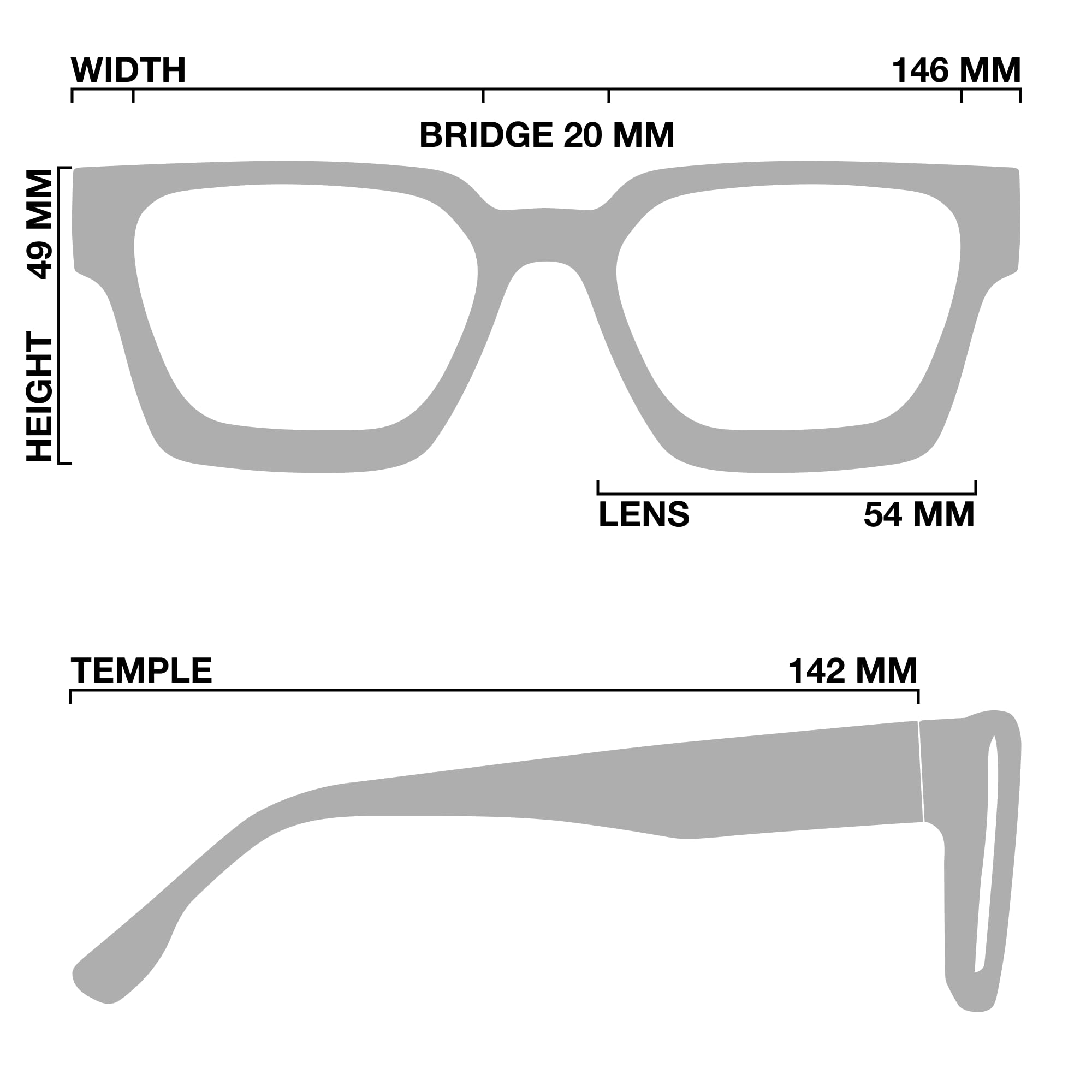 Livho non-prescription blue light glasses ready for everyday styling.
