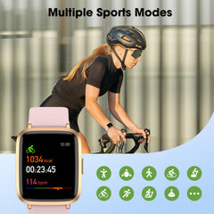 LIVIKEY watch IP68 waterproof design for rain and sweat