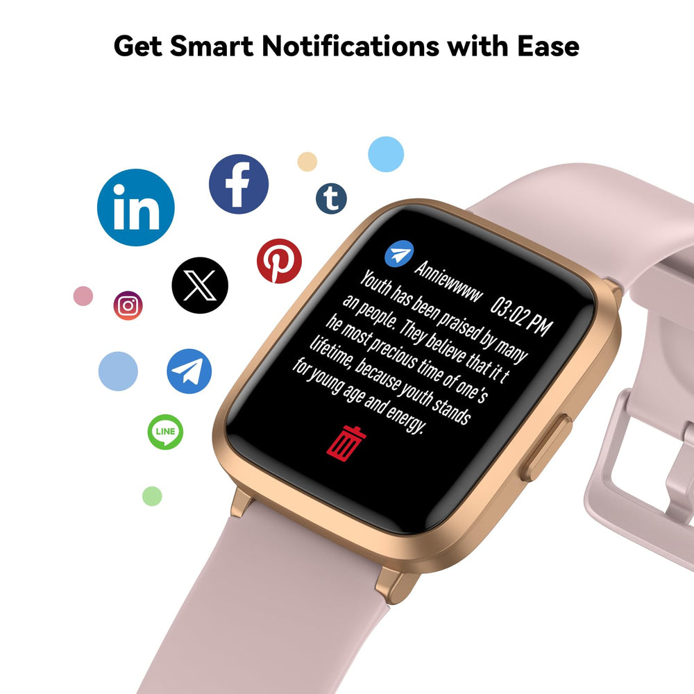 LIVIKEY notification alerts on wrist for messages and updates