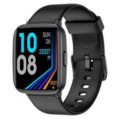 LIVIKEY Fitness Tracker Watch on wrist displaying heart rate and daily activity tracking.