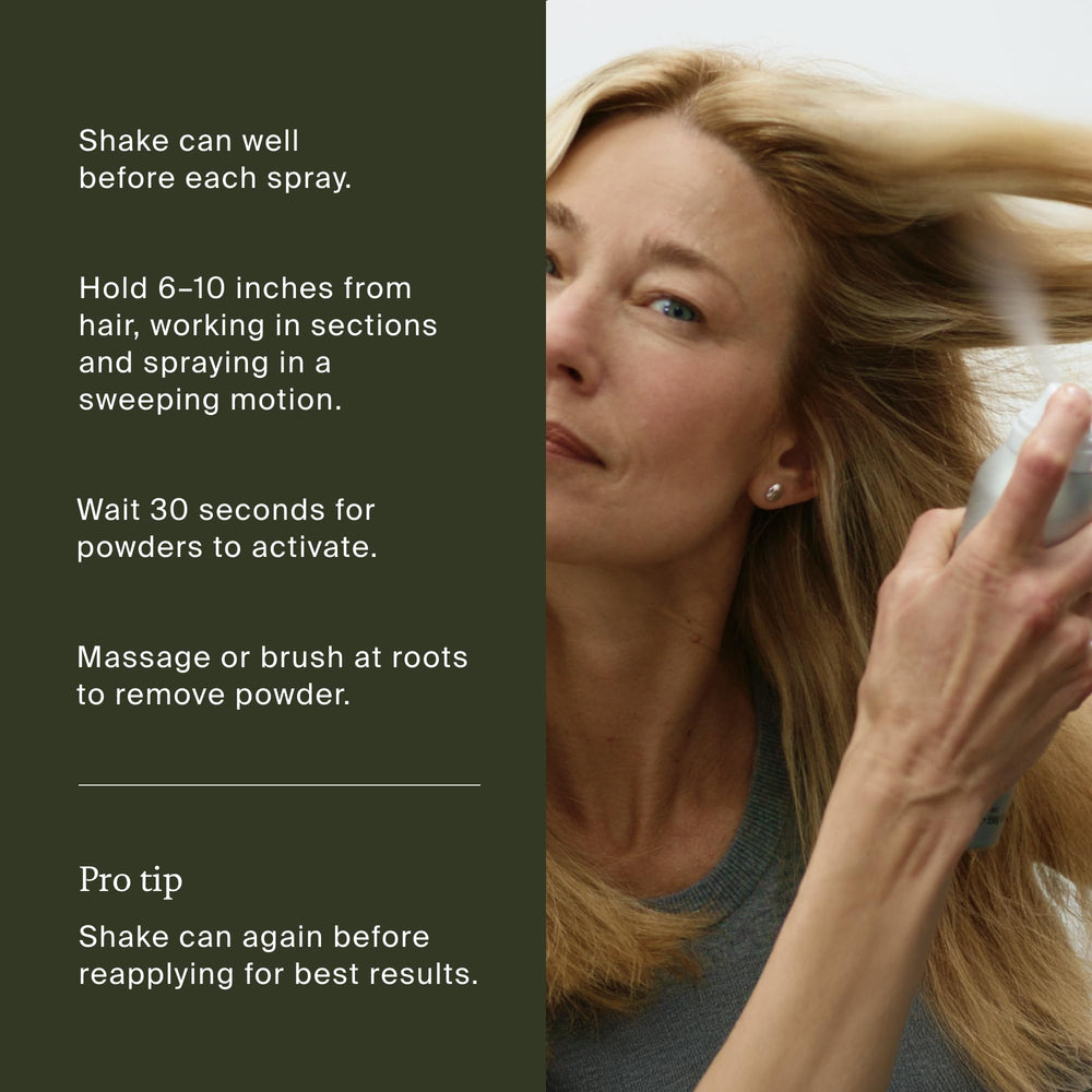 Living Proof phd dry shampoo cap close-up hints at premium quality.