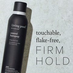 Living Proof Style Lab Control Hairspray model hair with lift