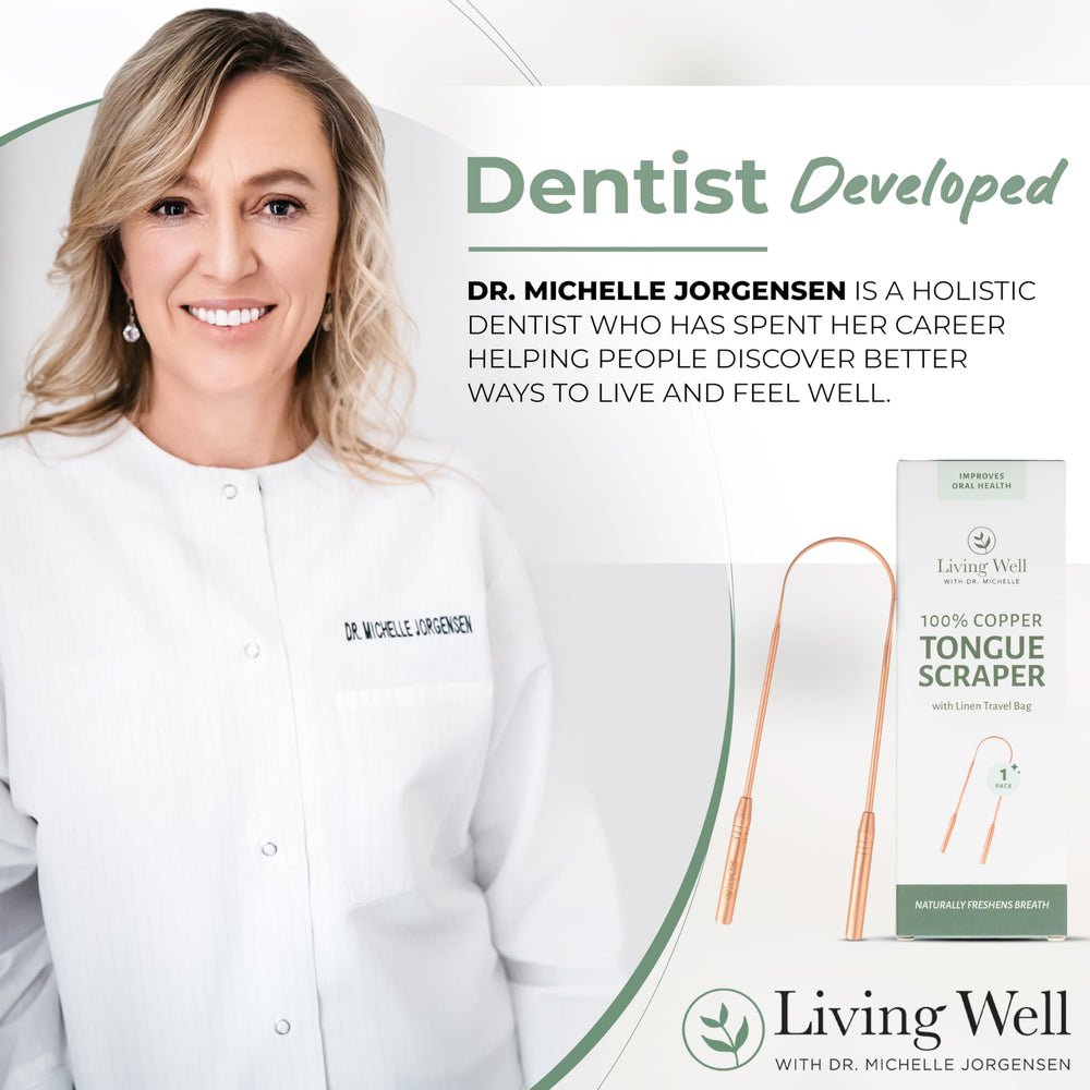 Living Well with Dr. Michelle packaging and travel bag included