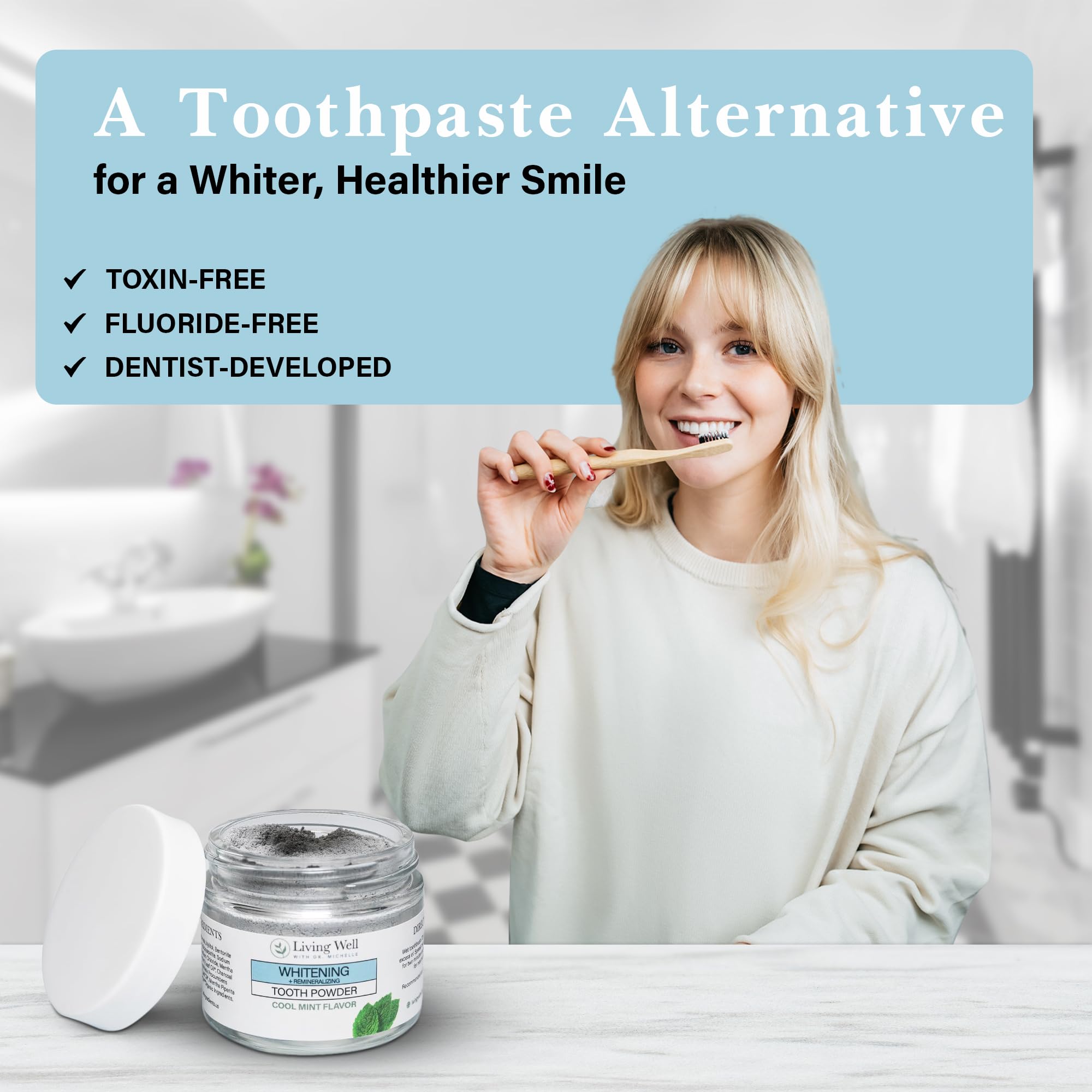 Living Well with Dr. Michelle spearmint and wintergreen oils deliver a refreshing, natural aroma