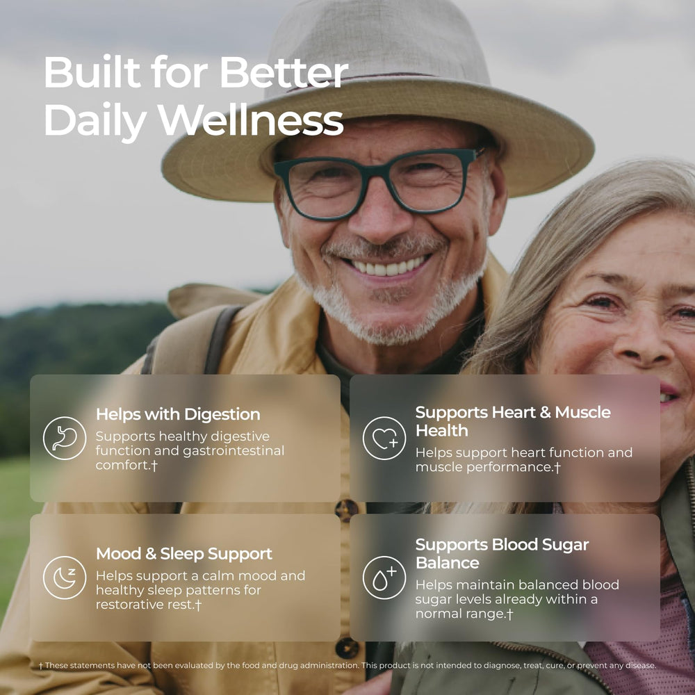 Livingood Daily magnesium capsules pour demonstrates simple daily use.