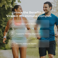 Livingood Daily label shows immune-support ingredients such as zinc and magnesium.