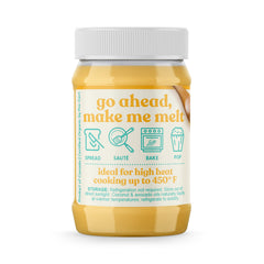 Sautéing veggies with Livlo vegan ghee at high heat.