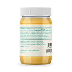 Livlo vegan ghee spread on toast, dairy-free indulgence.