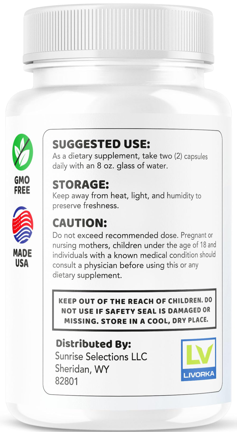 LIVORKA Burn Slim Capsules gut balance visual highlighting digestive wellness