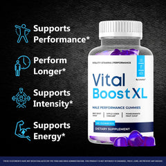 Close-up of LIVORKA Vital Boost XL Gummies with natural ingredients