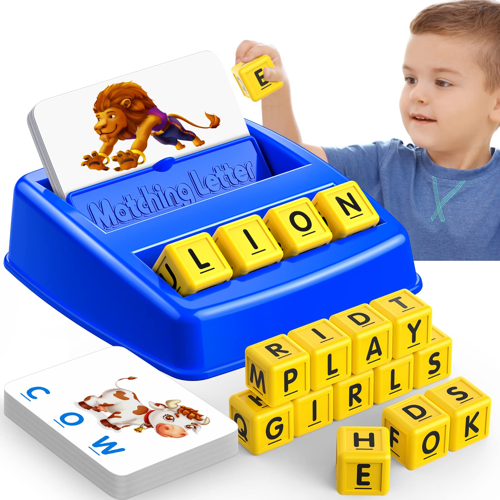 LIWIN LET'S GO learning games tray layout encourages hands-on play.