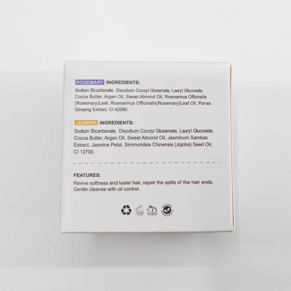 LIYALAN packaging emphasizes eco-friendly solid bar and reduced waste.