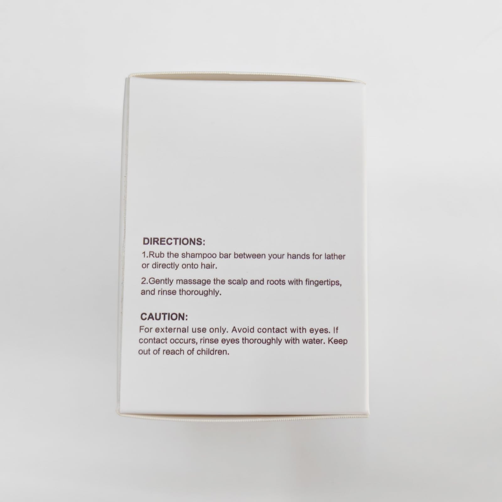 LIYALAN rosemary-jasmine bar after-use adds shine and softness.