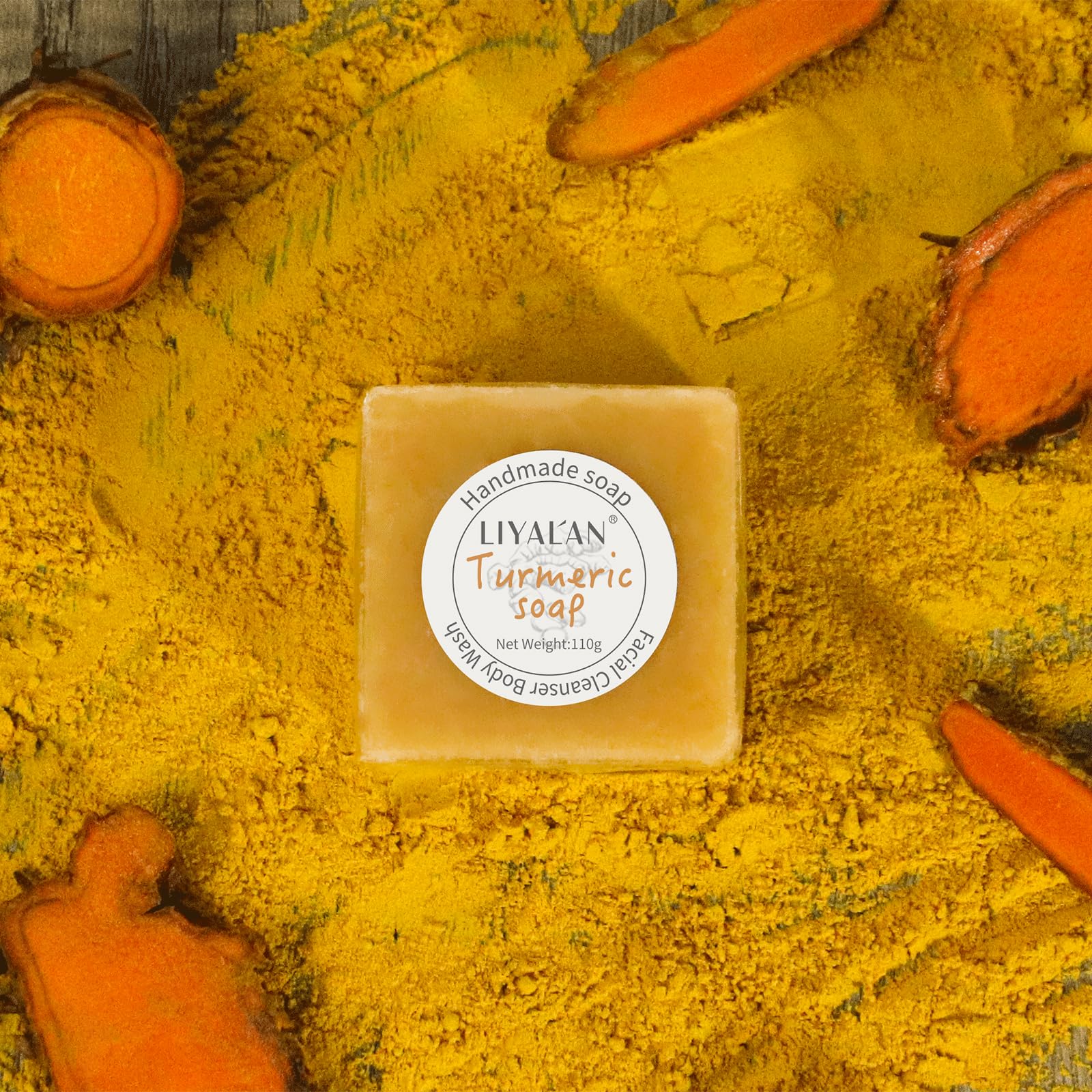 LIYALAN 3.88 oz bar is compact for travel.