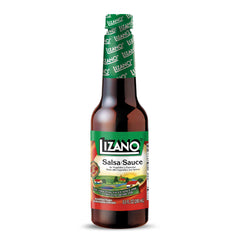 Lizano salsa sauce bottle ready to flavor meats, beans, and grains.