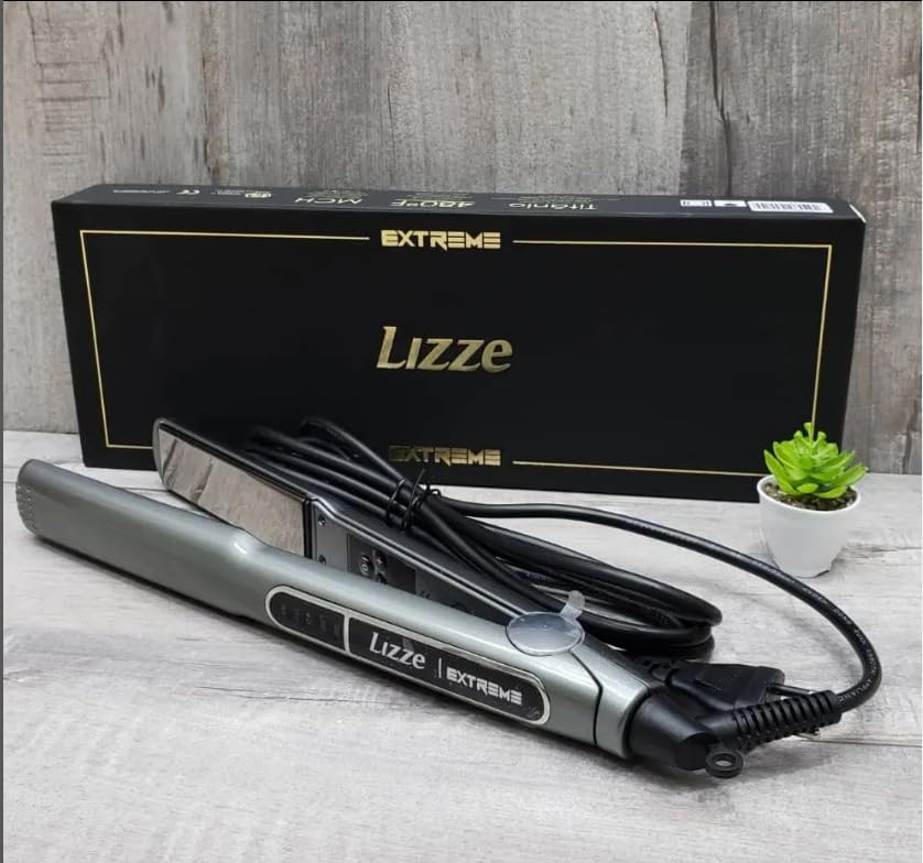 Lizze Extreme Straightener ergonomic handle offers comfortable grip