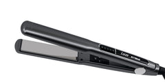 Lizze Extreme Straightener nano-titanium plates close-up for fast, smooth heat