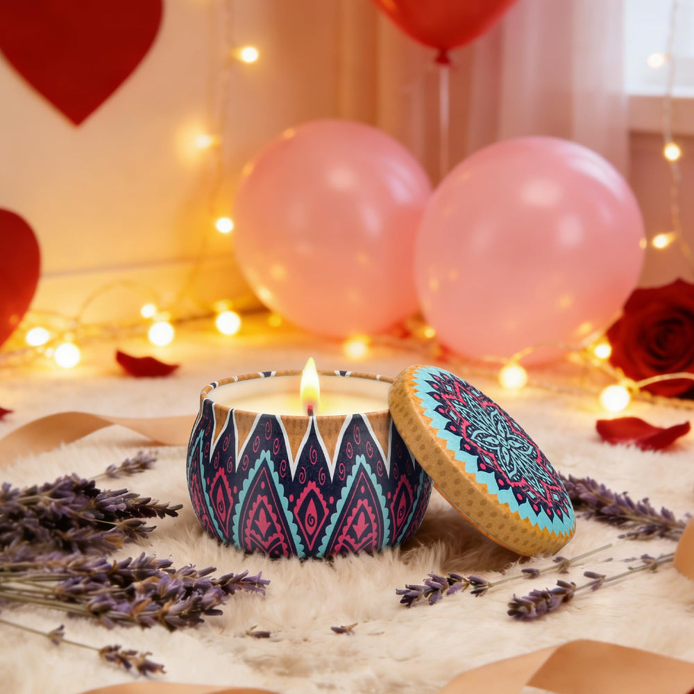 LKDJR Candles four-pack scented candles for cozy evenings