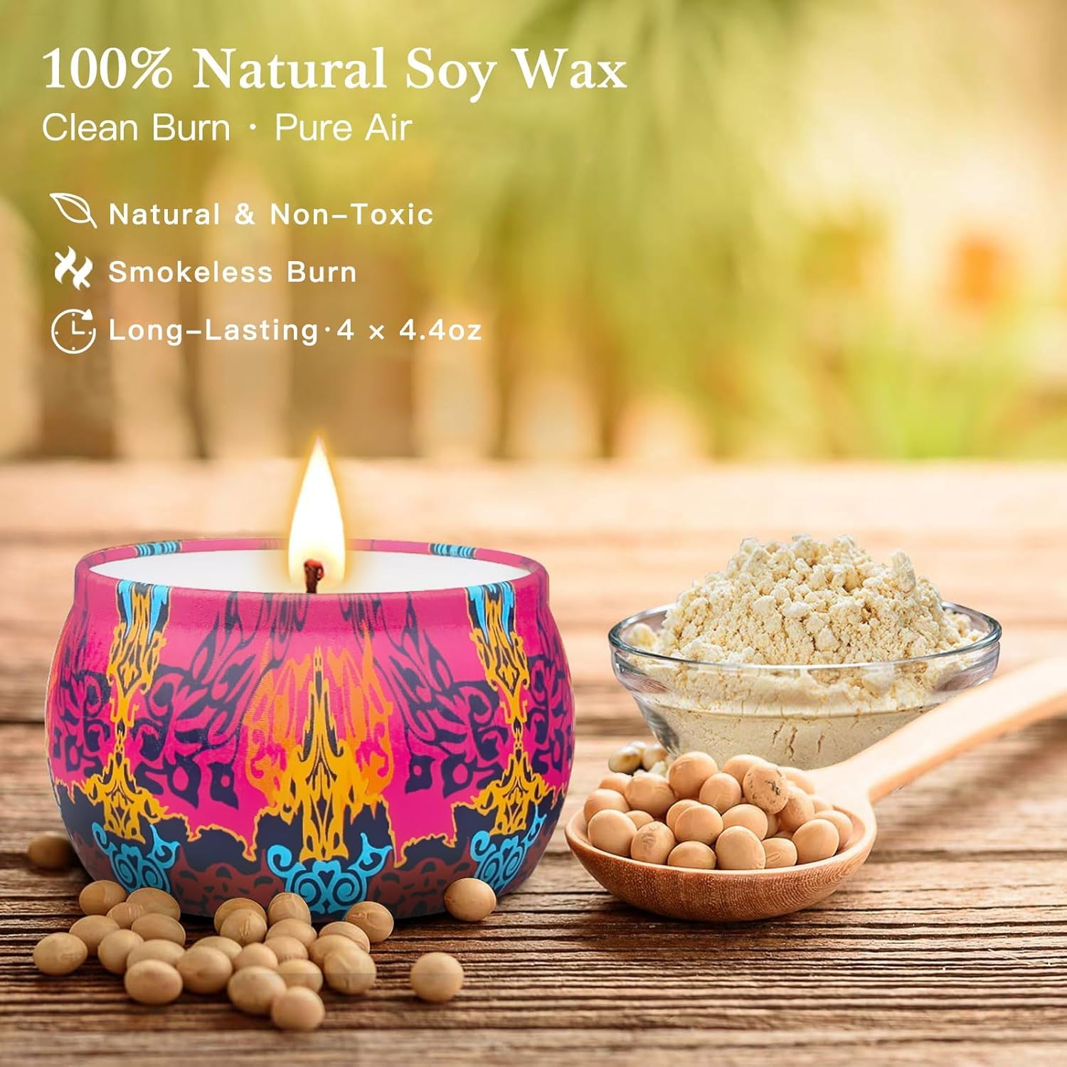 LKDJR Candles relaxing home ambiance for bedrooms and living rooms
