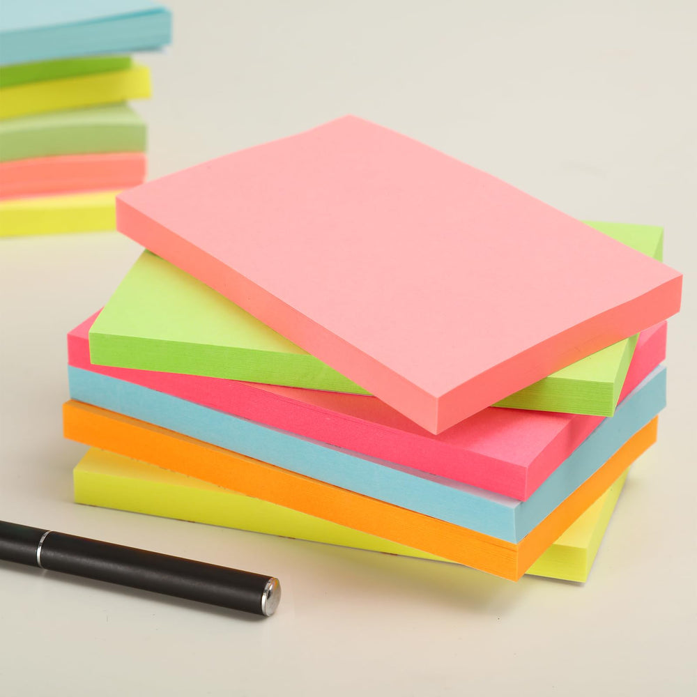 Lkpezy 3x5 sticky notes pink for friendly reminders and planning.