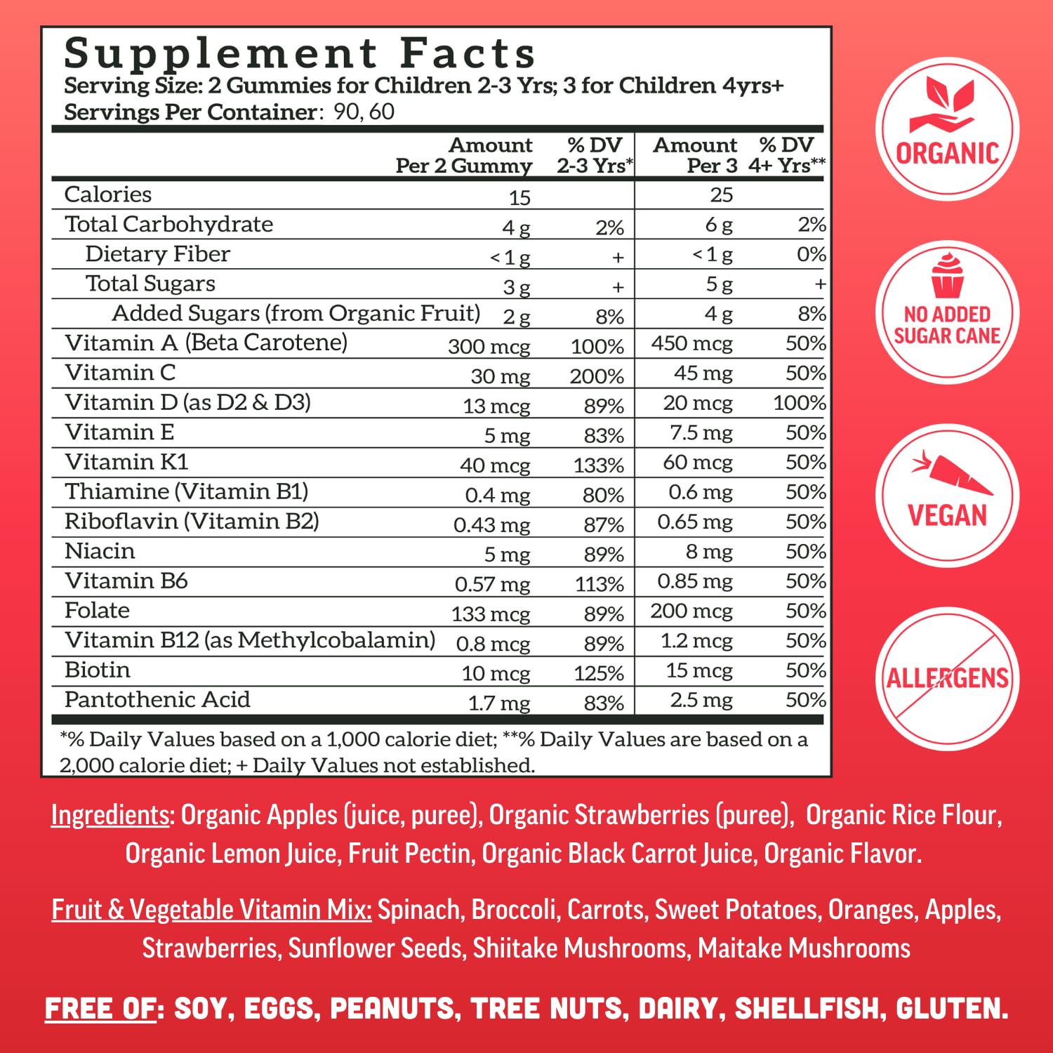 Llama Naturals gummies soft chews for easy, kid-friendly texture