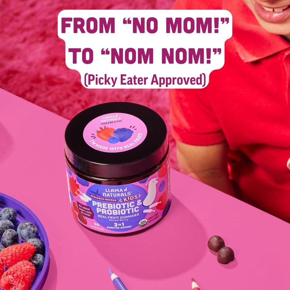 Picky eater approved mixed berry taste