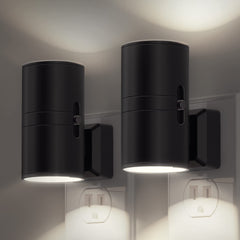L LOHAS LED bright night light mounted on wall with 5000K daylight glow for hallway