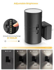 L LOHAS LED dusk-to-dawn sensor night light automatically on at night