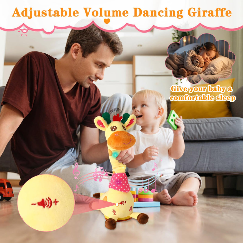 LLUKEME Indoor table play with a friendly dancing giraffe