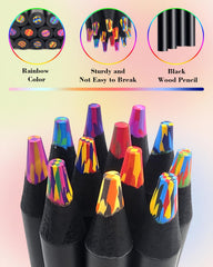 LLYZZ 12-color pencils for art, design, and coloring