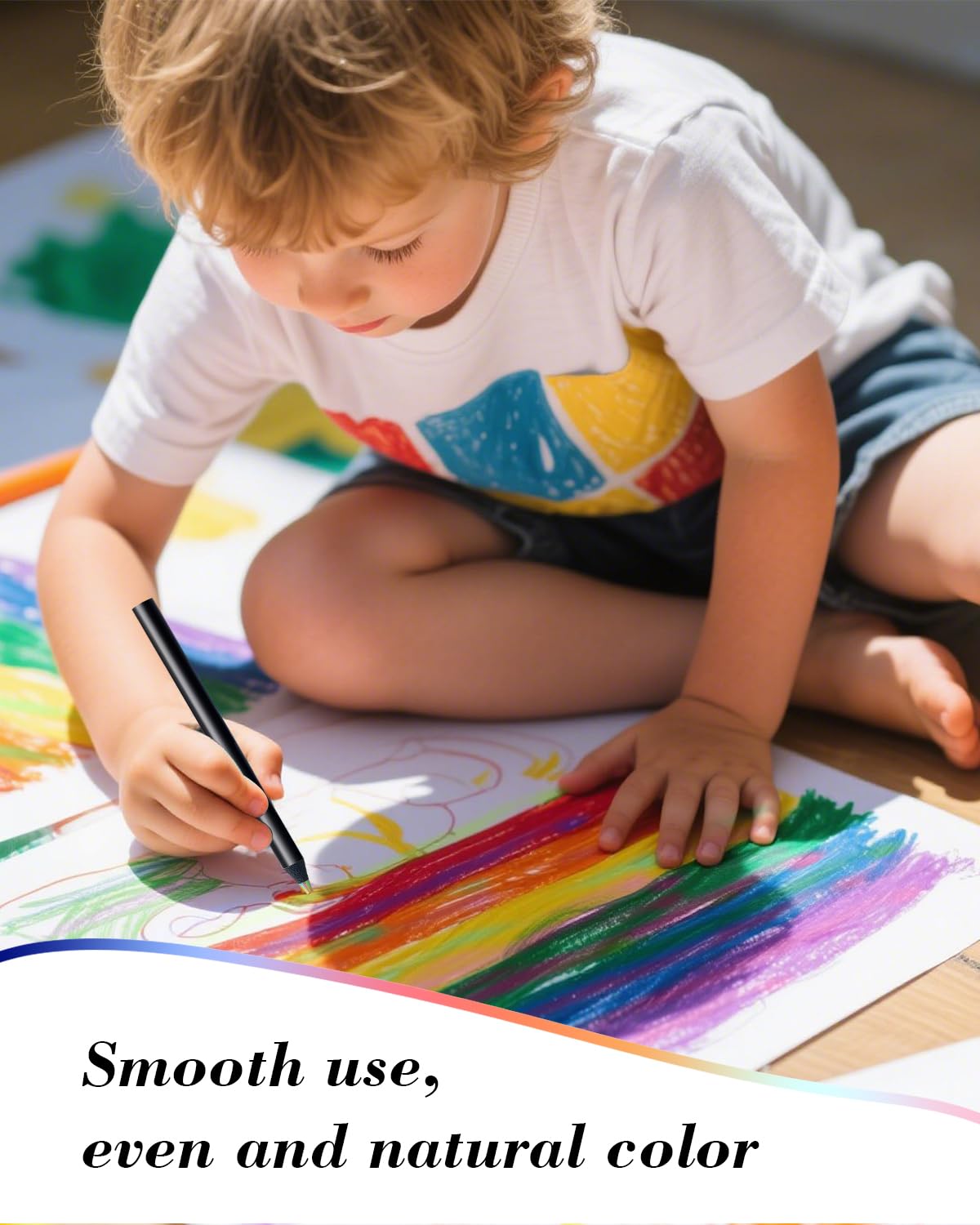 LLYZZ rainbow pencils make cheerful party favors for kids