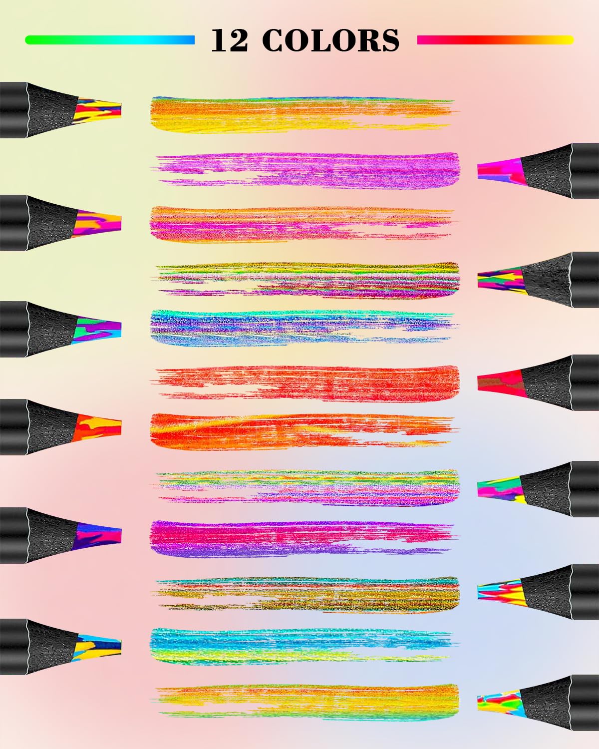 LLYZZ wooden pencils with smooth writing for kids and adults