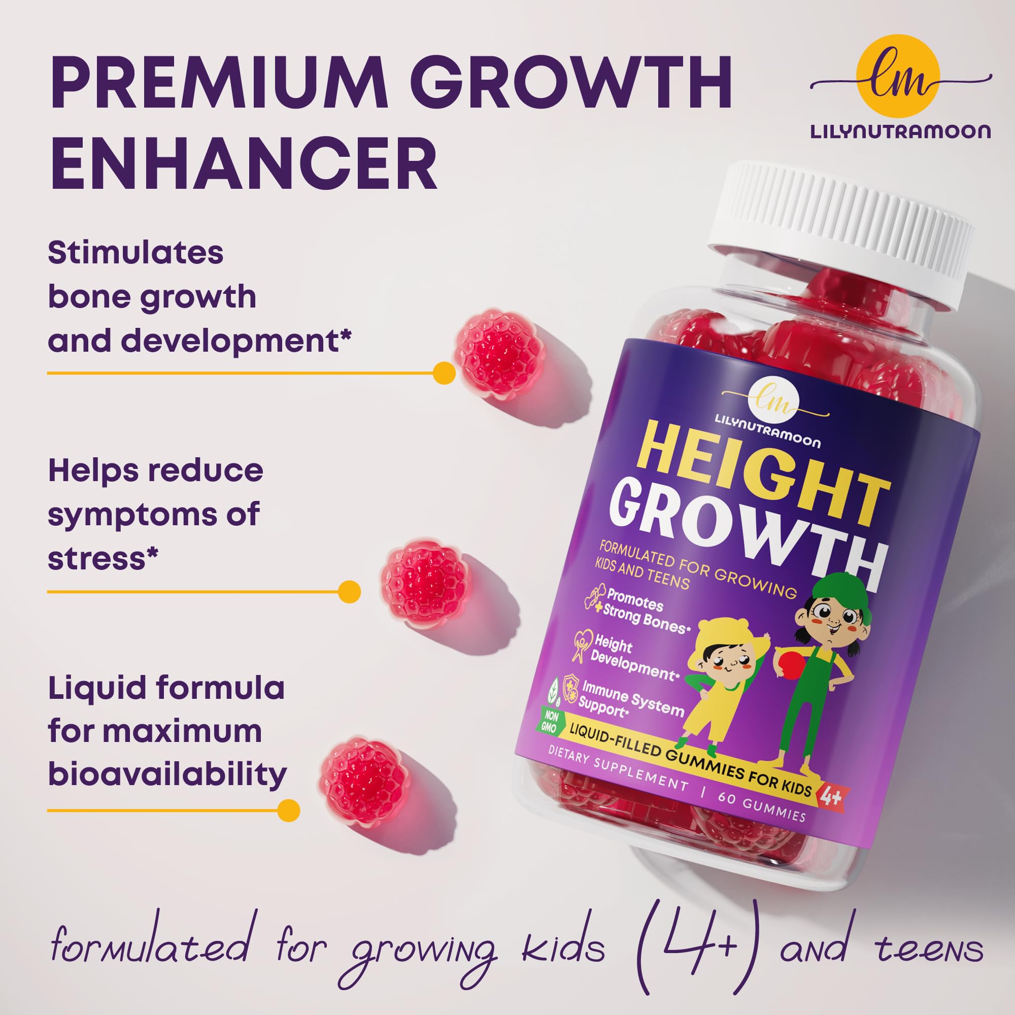 LM LILYNUTRAMOON ashwagandha balance formula supports daily steadiness