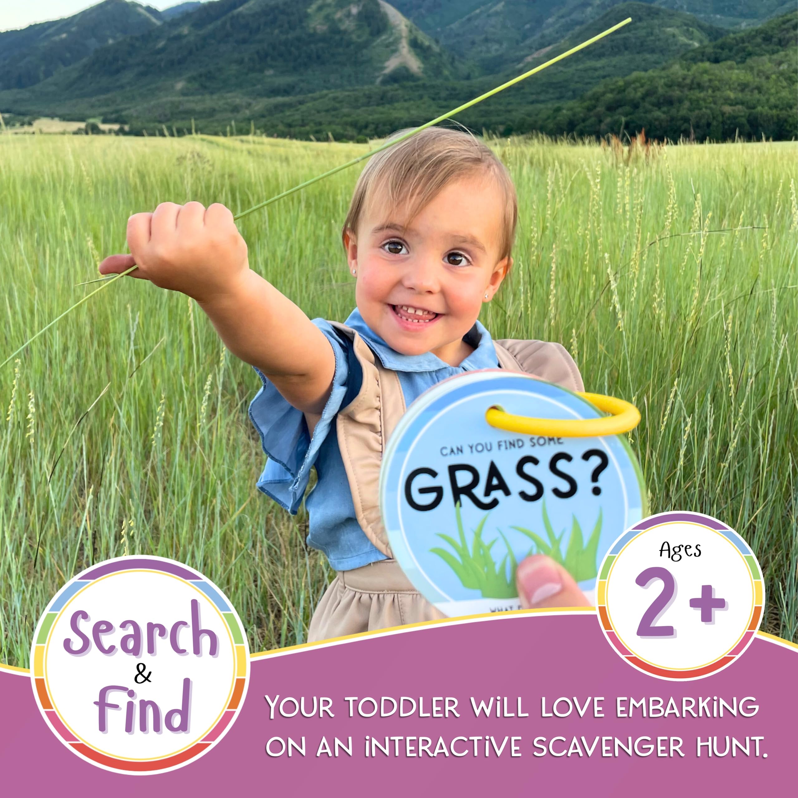 LMC Products toddler scavenger hunt play outdoors boosts curiosity