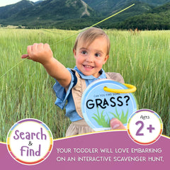 LMC Products toddler scavenger hunt play outdoors boosts curiosity