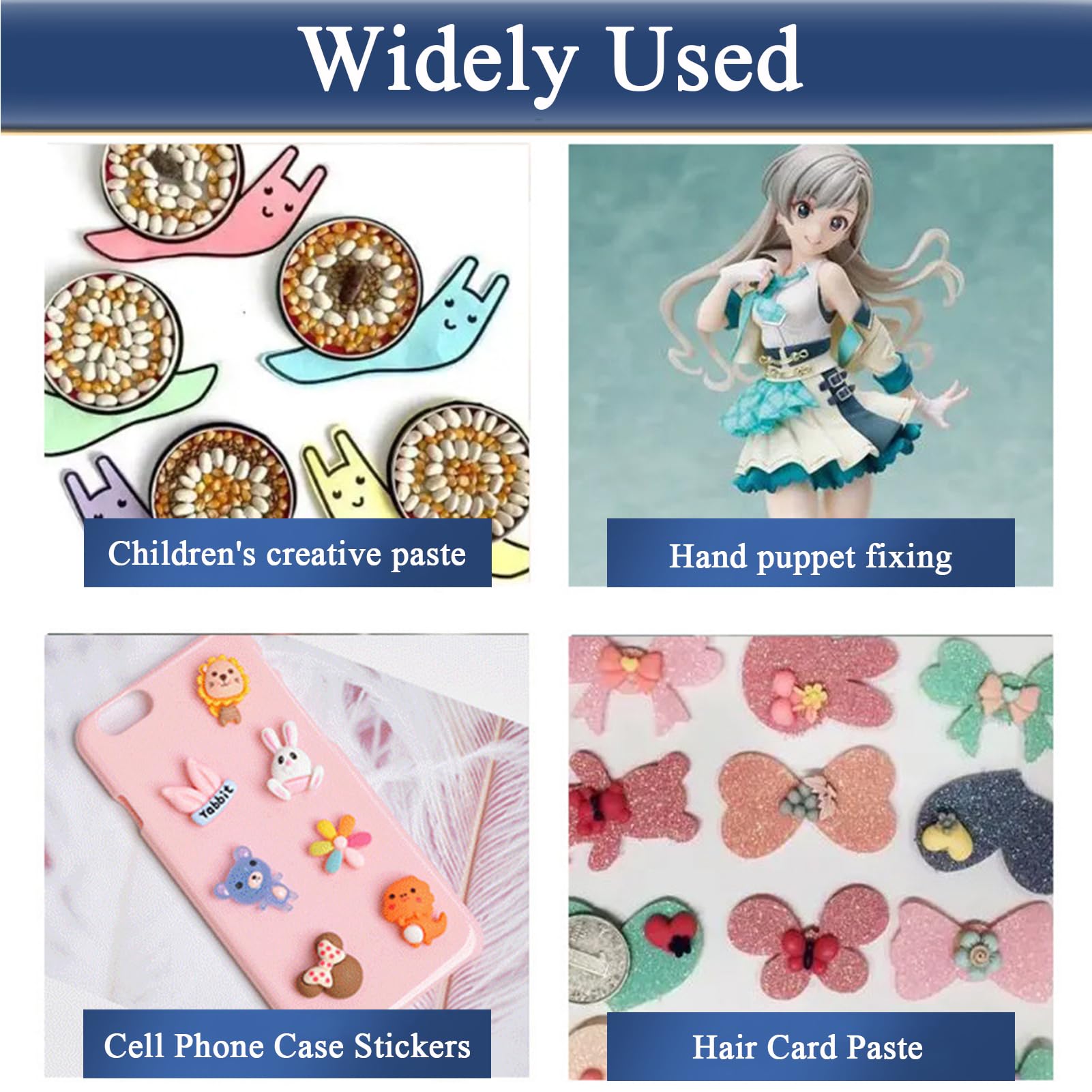 LMJIA adhesive dots repositionable removable ensure quick adjustments during crafts.