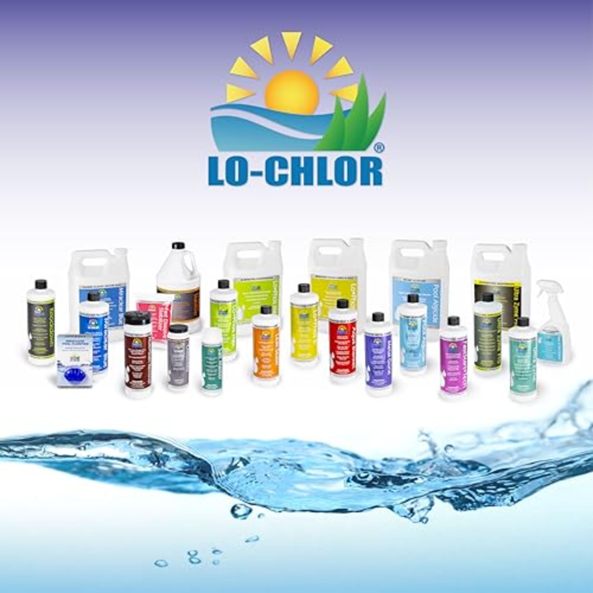 Lo-Chlor Aqua Blanket eco-friendly formula is biodegradable and pool-safe