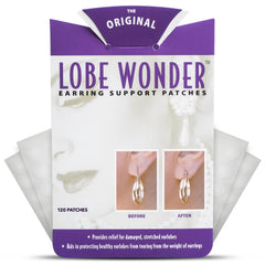 Lobe Wonder original patches packaging shown for secure wear