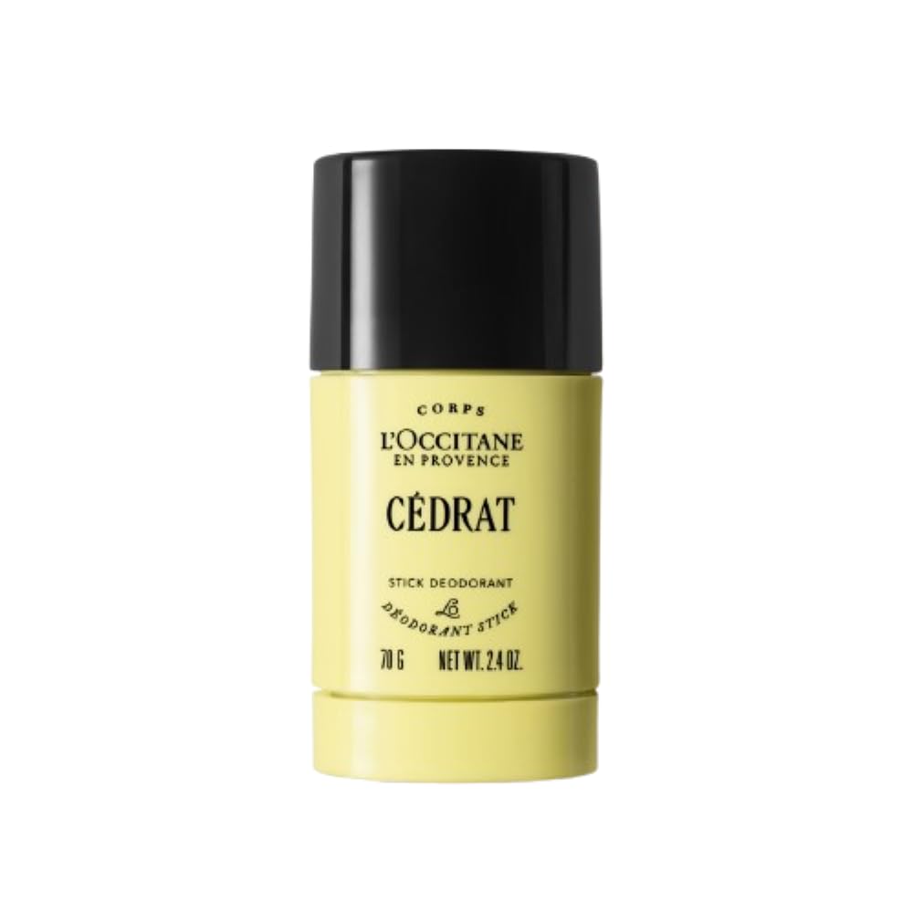 Loccitane Eau de Cedrat stick deodorant packaging for daily freshness