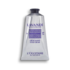 L'OCCITANE Lavender Hand Cream close-up texture showing nourishing formula