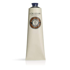 L'Occitane Shea Butter Intensive Foot Balm jar close-up highlighting rich texture and nourishment.