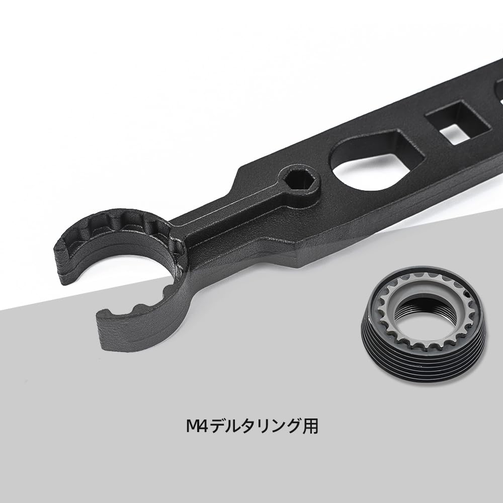 Lock Spanner wrench features alloy steel for durable performance.