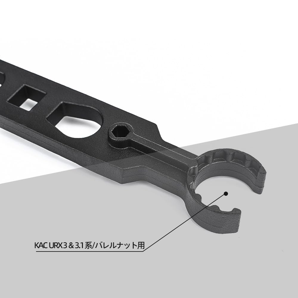 Lock Spanner wrench with anti-corrosion coating for rugged environments.