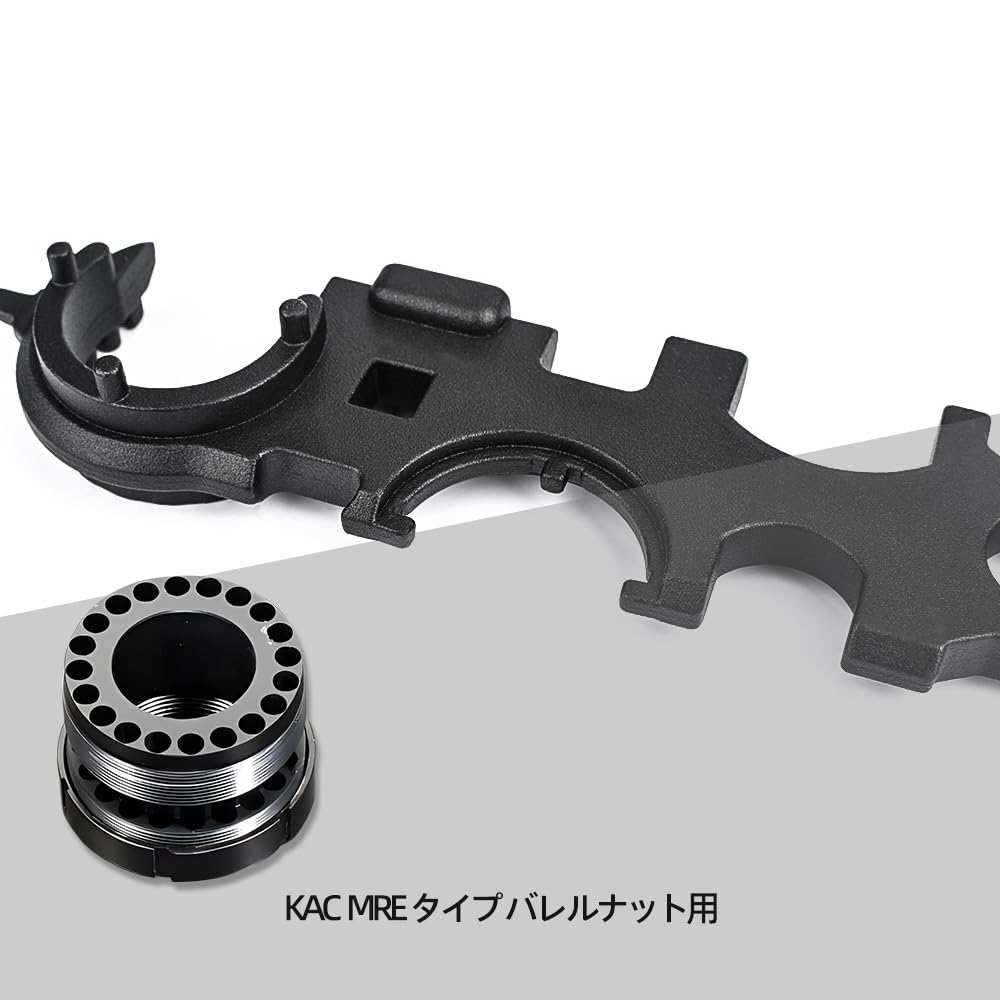 Lock Spanner wrench showcases automotive repair versatility with multiple fasteners.