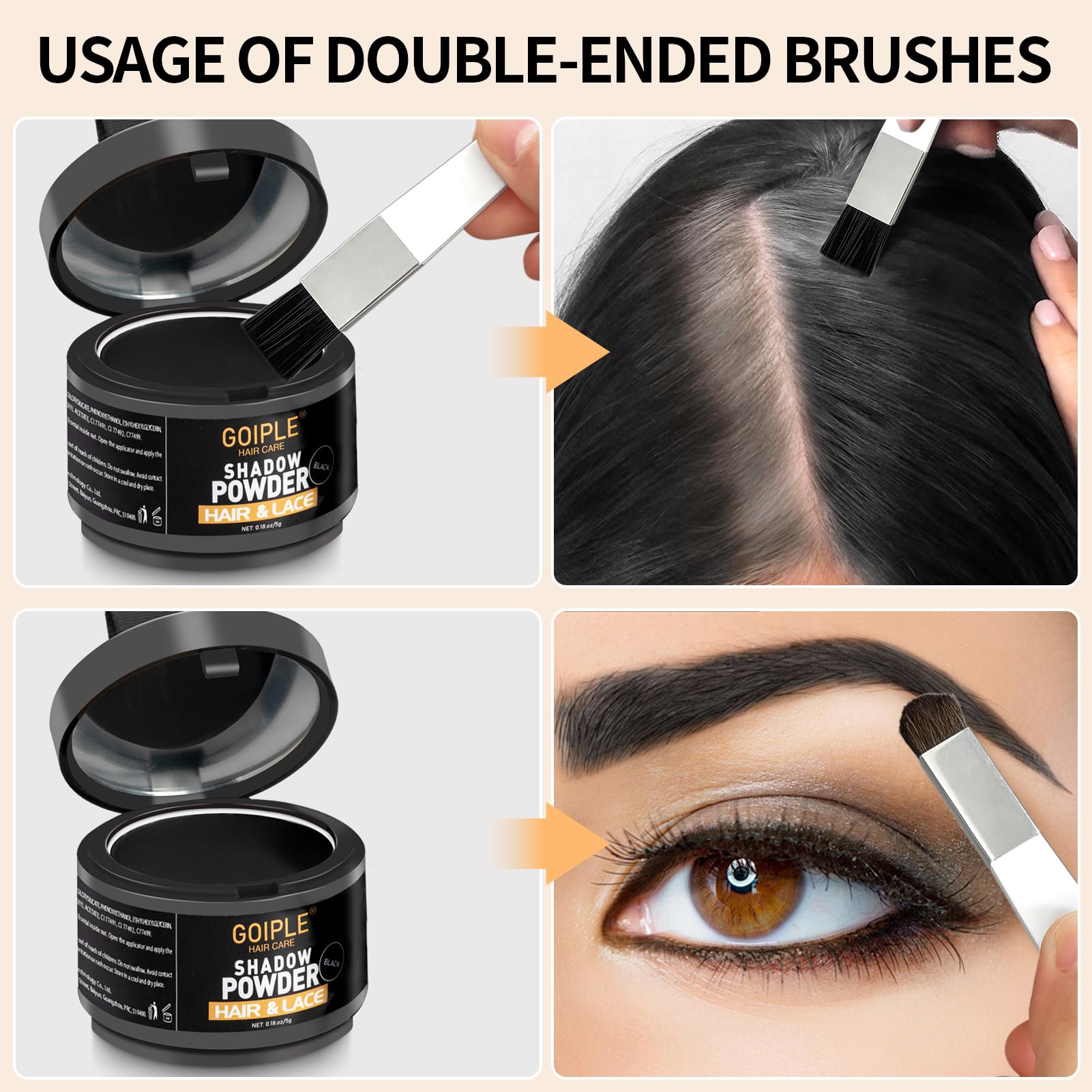 Lockmio conceals thin areas around the hairline for a refreshed look.
