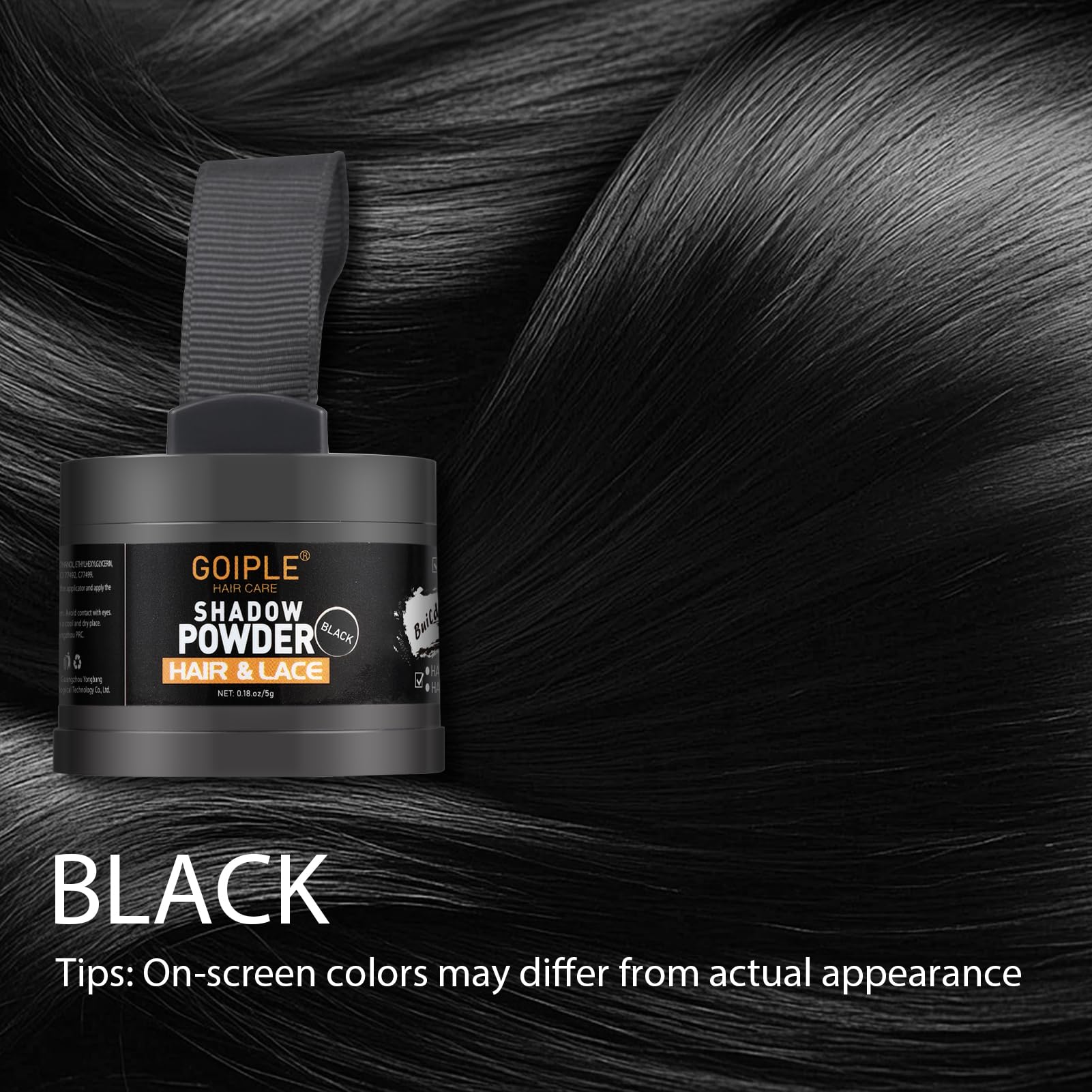 Lockmio hair fiber for thinning hair creates a discreet, seamless blend.