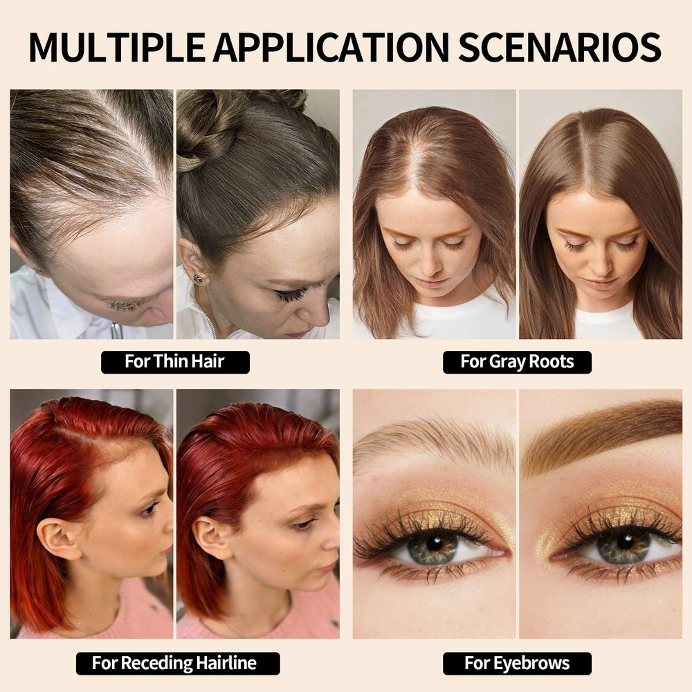 Lockmio hairline definition demo showing a fuller look.