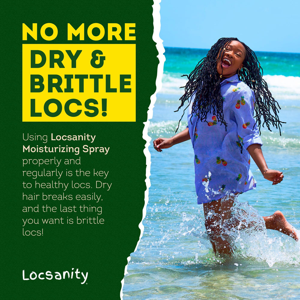 Locsanity Loc Spray dedicated to loc care across braid and dread styles