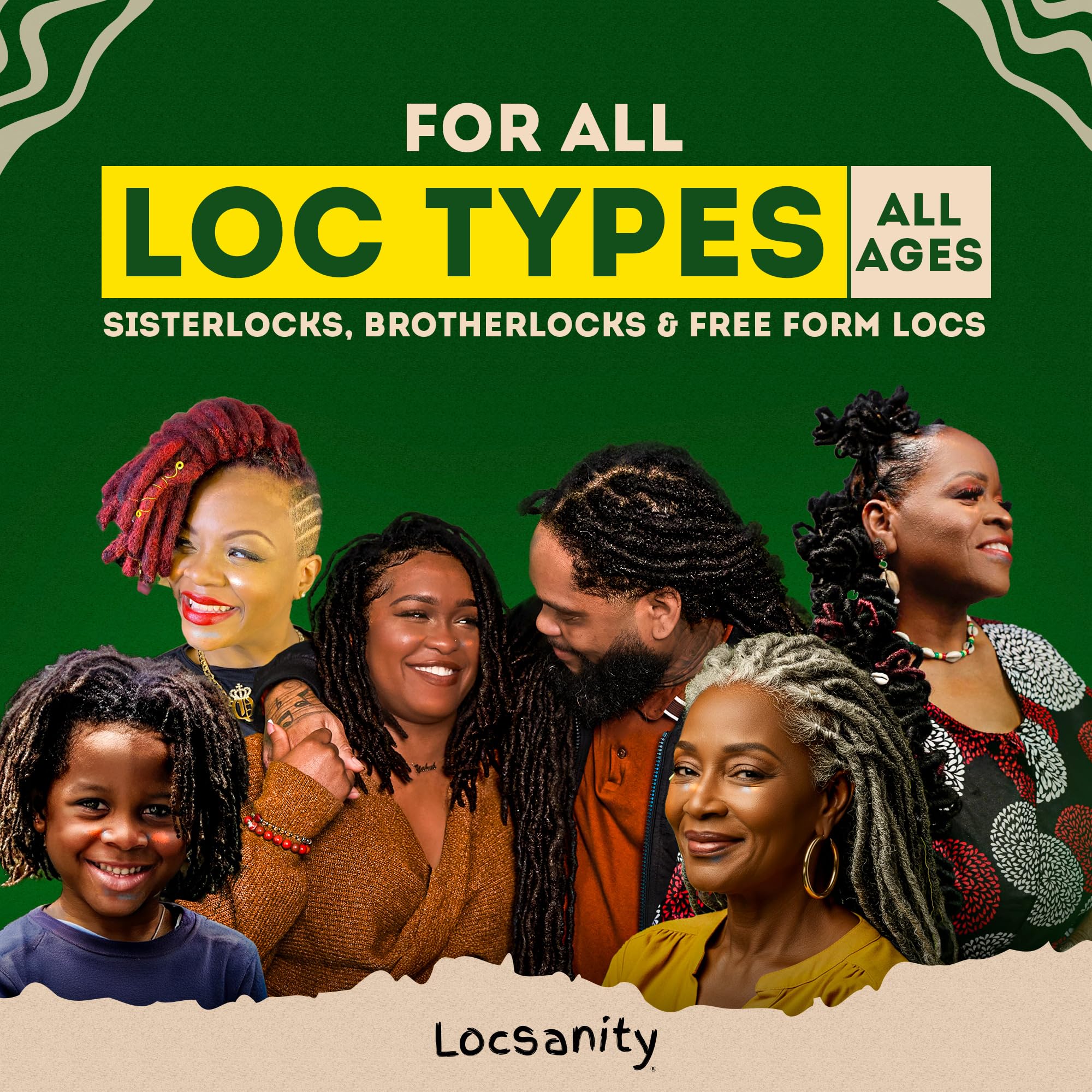 Locsanity Loc Spray scalp refresh for itchy or irritated areas