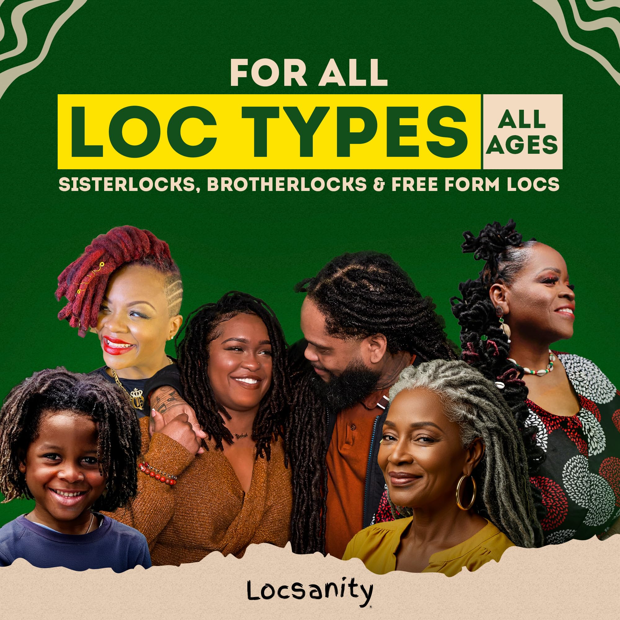 Locsanity Loc Spray shine boost seals cuticles for vibrant locs
